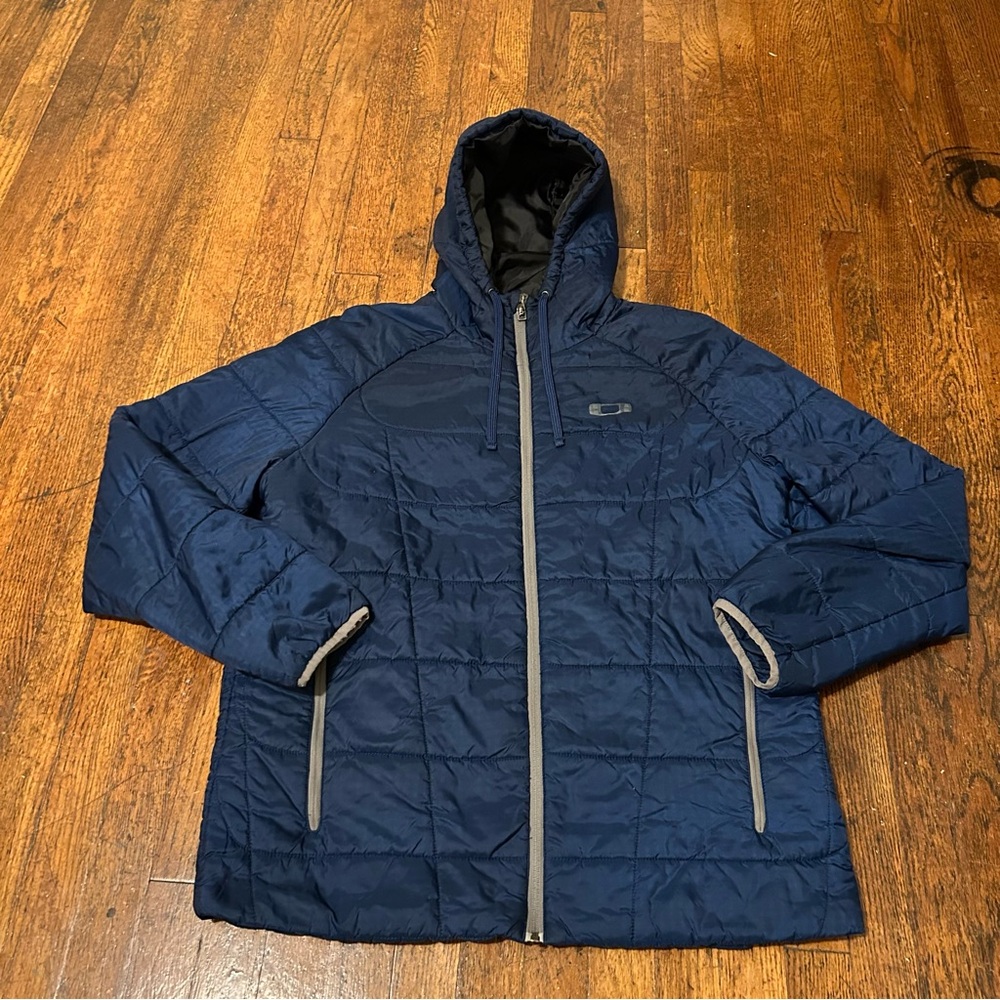 Oakley Men's Radical Puffer Water Repellent Hooded Jacket XL